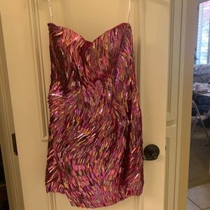 Sherri Hill Sequined prom dress